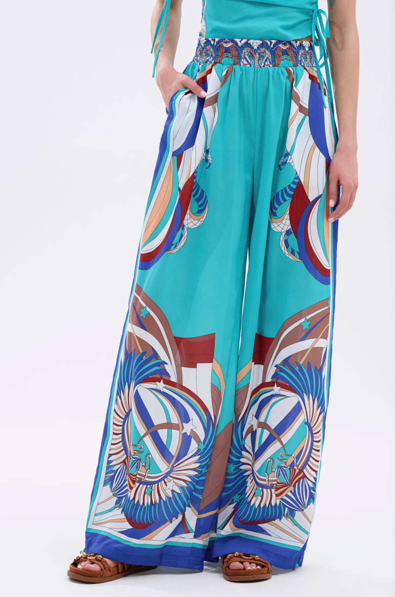 ASHTIN PRINTED PALAZZO PANT