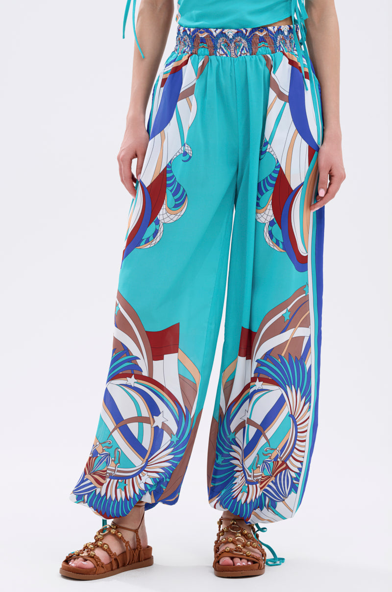 ASHTIN PRINTED PALAZZO PANT