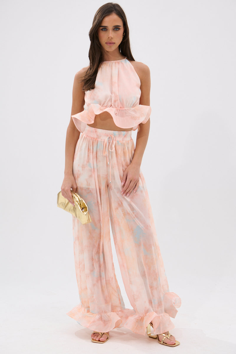 COLORFUL SKY OMBRE BLOUSE