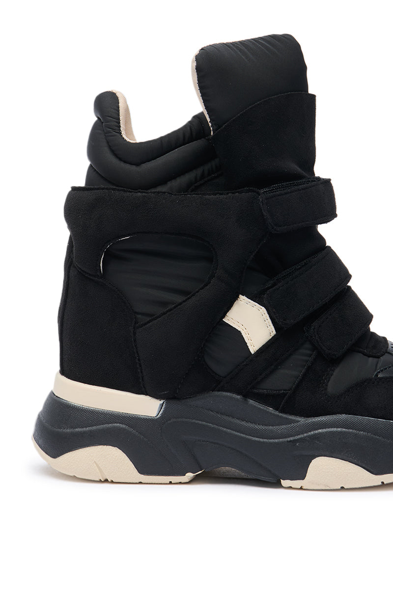MARANTO CHUNKY BLACK SNEAKER