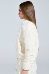 BROOKLYN CROCHET BOMBER