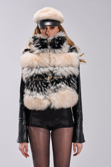 KIKI FAUX FUR VEST