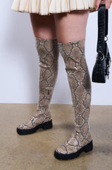AZALEA WANG ALORA SNAKE BOOT